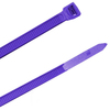 Us Cable Ties Cable Tie, 8", 50 lb, Purple Nylon, 100 Pack SD8PR100
